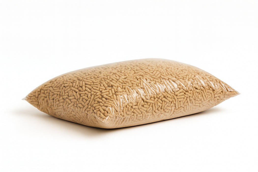 Peleţi rumeguş molid, 15 kg/sac